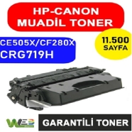 WEB TONER WT-CF280X WT-CF280X 11500 Sayfa SİYAH MUADIL Lazer Yazıcılar / Faks...