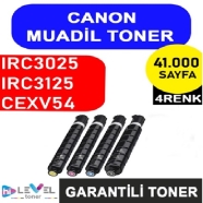 HİLEVEL TONER HT-CEXV54-SET HT-CEXV54-SET 41000 Sayfa 4 RENK ( MAVİ,SİYAH,SAR...