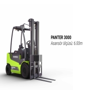 SANICA 533-PNT30003YL600SL00X ELEKTRİKLİ 6,00m ASANSÖRLÜ Forklift