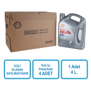 SHELL 550052835 Helix HX8 5W-30 4 x 4 lt Binek ve Hafif Ticari Araç Motor Yağı