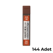FABER CASTELL Super Fine Min 2B 0.5 mm (75 mm) SİYAH 2B 0,5 5090127520000 Kal...