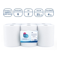 LİNAY 8684483482816 4Kg Hareketli Kağıt Havlu 6 FOTOSELLİ DİSPENSERLER İÇİN R...