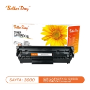 BETTER DAY BHP-Q2612X/FX9/FX10/12A BHP-Q2612X / 12A 3000 Sayfa SİYAH MUADIL L...