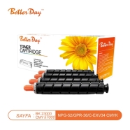 BETTER DAY BCN-C-EXV34 SET BCN-C-EXV34 SET 80000 Sayfa 4 RENK ( MAVİ,SİYAH,SA...