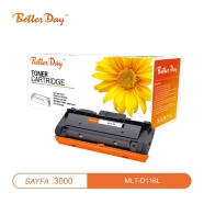 BETTER DAY BSM-MLT-D116L BSM-MLT-D116L 3000 Sayfa SİYAH MUADIL Lazer Yazıcıla...