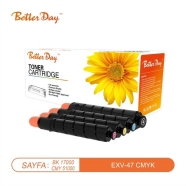BETTER DAY BCN-C-EXV47 SET BCN-C-EXV47 SET 68000 Sayfa 4 RENK ( MAVİ,SİYAH,SA...