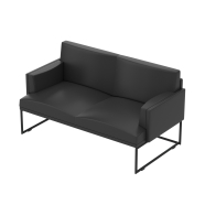 BÜROTİME HILLS HLL-SFA-220-A-PN İkili Koltuk/Kanepe