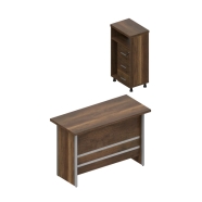 ÇÖL ZİGANA CB-ZİGANA-2MT180090 2'li Masa Takımı