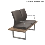 BİOFİS DURU DURU6550 İkili Bank Tipi Sandalye