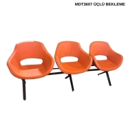 BİOFİS MADRİT MDT3607 Üçlü Bank Tipi Sandalye