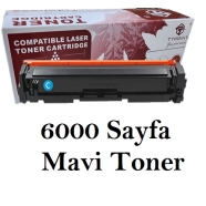 TTPRINT TT PRINT-018 CRG-055H / CF415X  C  																	 6000 Sayfa MAVİ ...