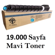 TTPRINT TT PRINT-177 C-EXV49  C 19000 Sayfa MAVİ (CYAN) MUADIL Lazer Yazıcıla...