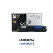 S-PRİNT DMP20-506C GOLD SERİSİ CLT-C506L TONER 3500 Sayfa MAVİ (CYAN) MUADIL ...