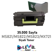 HİLEVEL TONER HT-MS823 HT-MS823 35000 Sayfa SİYAH MUADIL Lazer Yazıcılar / Fa...
