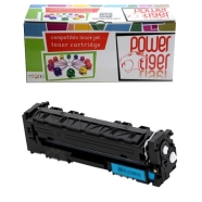 POWER TIGER PWT_0039 W2211A/CF207A C 1250 Sayfa MAVİ (CYAN) MUADIL Lazer Yazı...