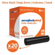 NEWTECHPLAST ( 80x110 CM EVSEL JUMBO BOY ÇÖP POŞETİ 400 GR NTP112 ) JUMBO BOY...