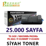 PRINTERMAYIN KYCTK3430BK KYCTK3430BK 25000 Sayfa SİYAH MUADIL Lazer Yazıcılar...