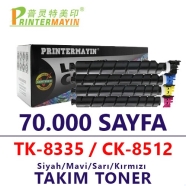 PRINTERMAYIN UTXCK8512COMBO UTXCK8512COMBO 70000 Sayfa 4 RENK ( MAVİ,SİYAH,SA...