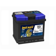 İNCİ ( 1014399 ) 12 V 50 Ah C20 Start-Stop AGM LEO SULU Akü