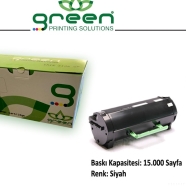 GREEN TOLEXMS321.K15 GREEN TOLEXMS321.K15 MUADİL SİYAH RENKLİ 15000 Sayfa SİY...