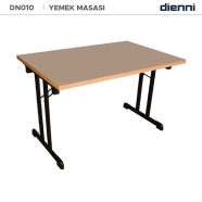 DIENNI DN010 DN010 1200 x 800 x 750 mm Yemek Masası