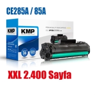 KMP 1229,5000 CE285A 85A 85X 2400 Sayfa BLACK MUADIL Lazer Yazıcılar / Faks M...
