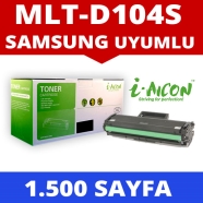 I-AICON C-MLT-D104S SAMSUNG MLT-D104S 1500 Sayfa BLACK MUADIL Lazer Yazıcılar...