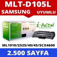 I-AICON C-MLT-D105L SAMSUNG MLT-D105L 2500 Sayfa BLACK MUADIL Lazer Yazıcılar...