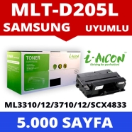 I-AICON C-MLT-D205 SAMSUNG MLT-D205L 5000 Sayfa BLACK MUADIL Lazer Yazıcılar ...