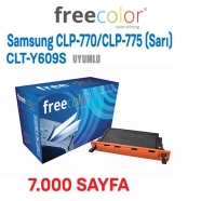 FREECOLOR CLP770Y-SEE-FRC SAMSUNG Y609 SAMSUNG  CLTY609S 7000 Sayfa YELLOW MU...