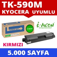 I-AICON C-TK590 M KYOCERA TK-590 5000 Sayfa BLACK MUADIL Lazer Yazıcılar / Fa...