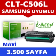 I-AICON C-CLT-506 C SAMSUNG CLT-C506L 3500 Sayfa CYAN MUADIL Lazer Yazıcılar ...