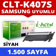 I-AICON C-CLP-K407S SAMSUNG CLT-K407S 1500 Sayfa BLACK MUADIL Lazer Yazıcılar...