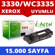 I-AICON C-XEROX 3330 XEROX 106R03623/106R03621 15000 Sayfa BLACK MUADIL Lazer...