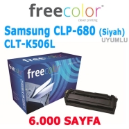 FREECOLOR CLP680K-SEE-FRC SAMSUNG CLP-680 CLT-K506L/SEE 6000 Sayfa BLACK MUAD...