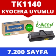 I-AICON C-TK1140 KYOCERA TK-1140 7200 Sayfa BLACK MUADIL Lazer Yazıcılar / Fa...