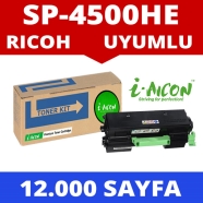 I-AICON C-SP4500 RICOH SP4500 12000 Sayfa BLACK MUADIL Lazer Yazıcılar / Faks...