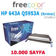 FREECOLOR 4700M-FRC HP 643A Q5953A 10000 Sayfa MAGENTA MUADIL Lazer Yazıcılar...