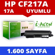 I-AICON C-CF217A HP CF217AHP CF217A 1600 Sayfa BLACK MUADIL Lazer Yazıcılar /...