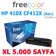 FREECOLOR M452Y-HY-FRC HP 410X CF412X 5000 Sayfa YELLOW MUADIL Lazer Yazıcıla...