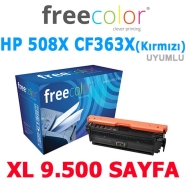 FREECOLOR M553M-HY-FRC HP 508X CF363X 9500 Sayfa MAGENTA MUADIL Lazer Yazıcıl...