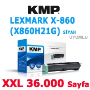 KMP 3917,0000 LEXMARK X860H21G   X 860 36000 Sayfa BLACK MUADIL Lazer Yazıcıl...