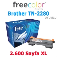 FREECOLOR TN2220-HY-FRC BROTHER HL-2240 TN-2280 2600 Sayfa BLACK MUADIL Lazer...