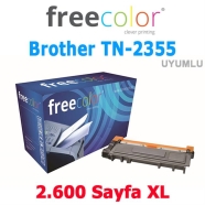 FREECOLOR TN2320-FRC BROTHER HL-2360 TN-2355 2600 Sayfa BLACK MUADIL Lazer Ya...