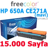 FREECOLOR 5525C-FRC HP 650A CE271A 15000 Sayfa CYAN MUADIL Lazer Yazıcılar / ...