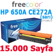 FREECOLOR 5525Y-FRC HP 650A CE272A 15000 Sayfa YELLOW MUADIL Lazer Yazıcılar ...
