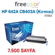 FREECOLOR 4005M-FRC HP 642A CB403A 7500 Sayfa MAGENTA MUADIL Lazer Yazıcılar ...