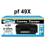 PERFIX PF49X PF49X 6000 Sayfa BLACK MUADIL Lazer Yazıcılar / Faks Makineleri ...