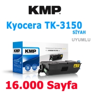 KMP 2901,0000 Kyocera TK 3150 ( 1T02NX0NL0 ) 16000 Sayfa BLACK MUADIL Lazer Y...