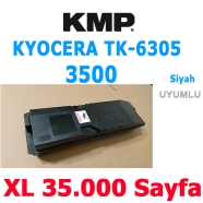 KMP 2904,0000 KYOCERA TK-6305 3500 35000 Sayfa BLACK MUADIL Lazer Yazıcılar /...